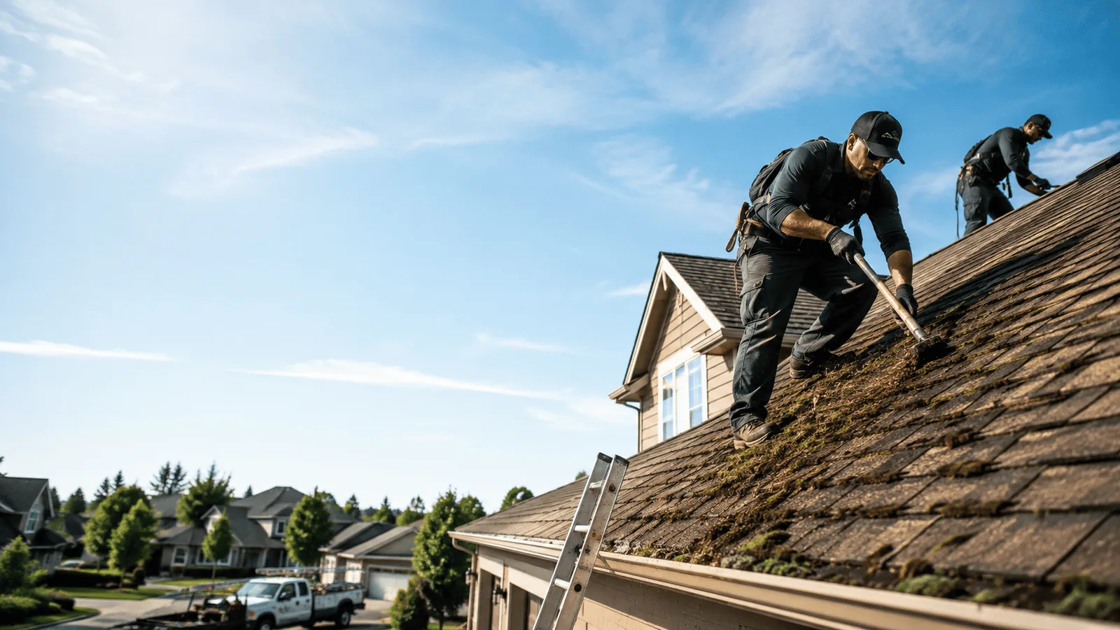 Roof Moss Removal in Richfield, OH near me
